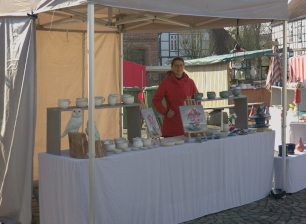 Marktstand bei Quakenbr&uuml;ck Nat&uuml;rlich 2026